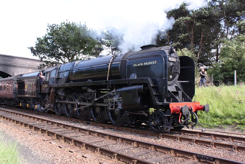 The Black Prince at Weybourne on the North Norfolk Railway
